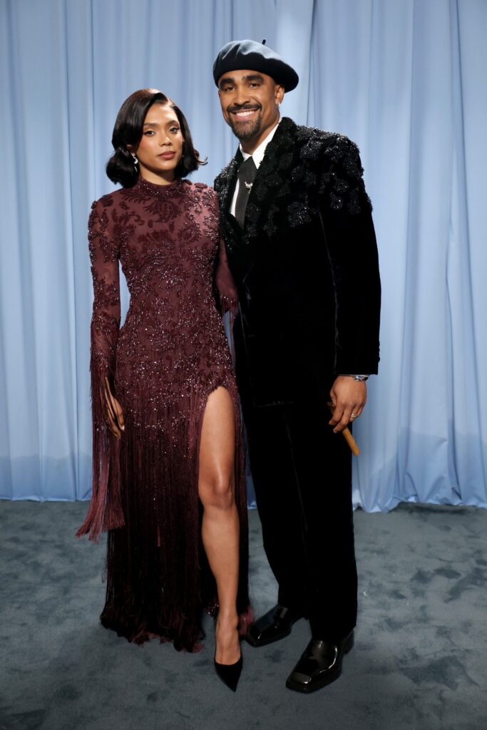 Jalen Hurts met gala 2025 red carpet