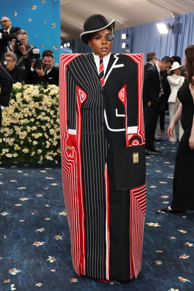 Janelle Monae met gala 2025 red carpet