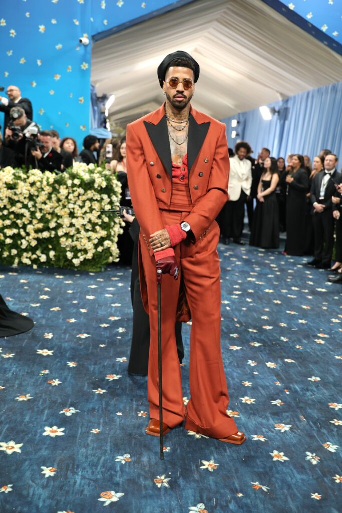 Miles Chamley-Watson met gala 2025 red carpet