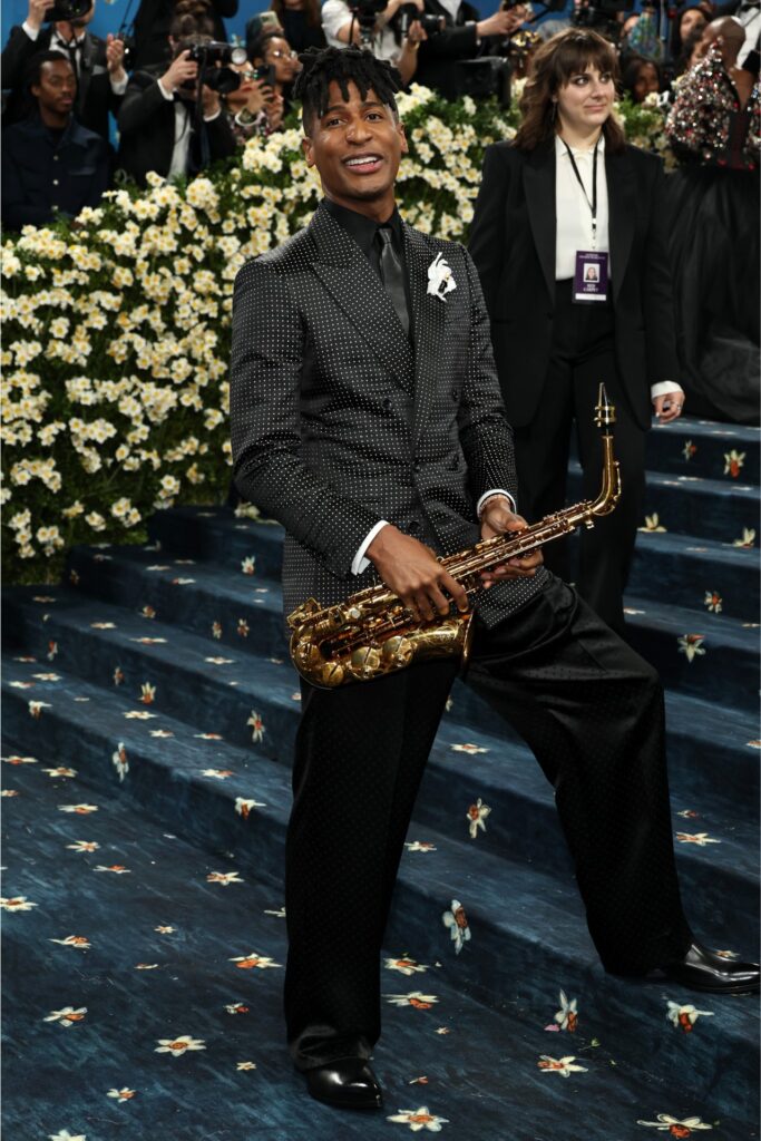 Jon Batiste met gala red carpet 2025