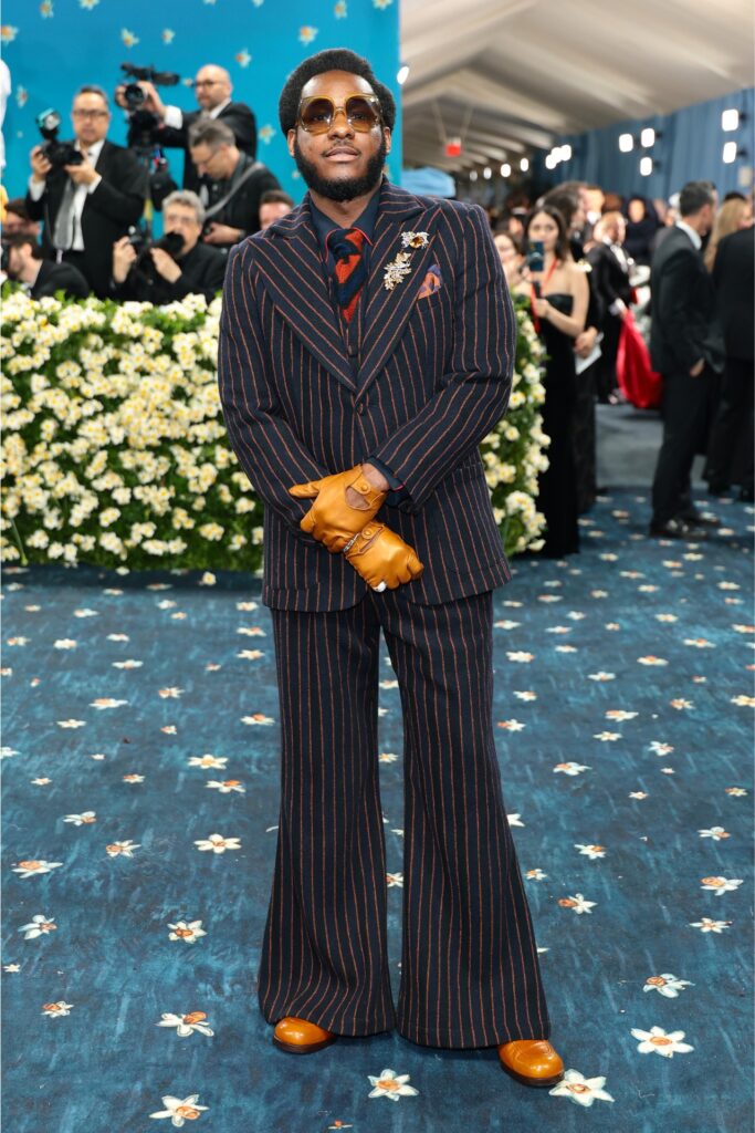Leon Bridges 2025 met gala