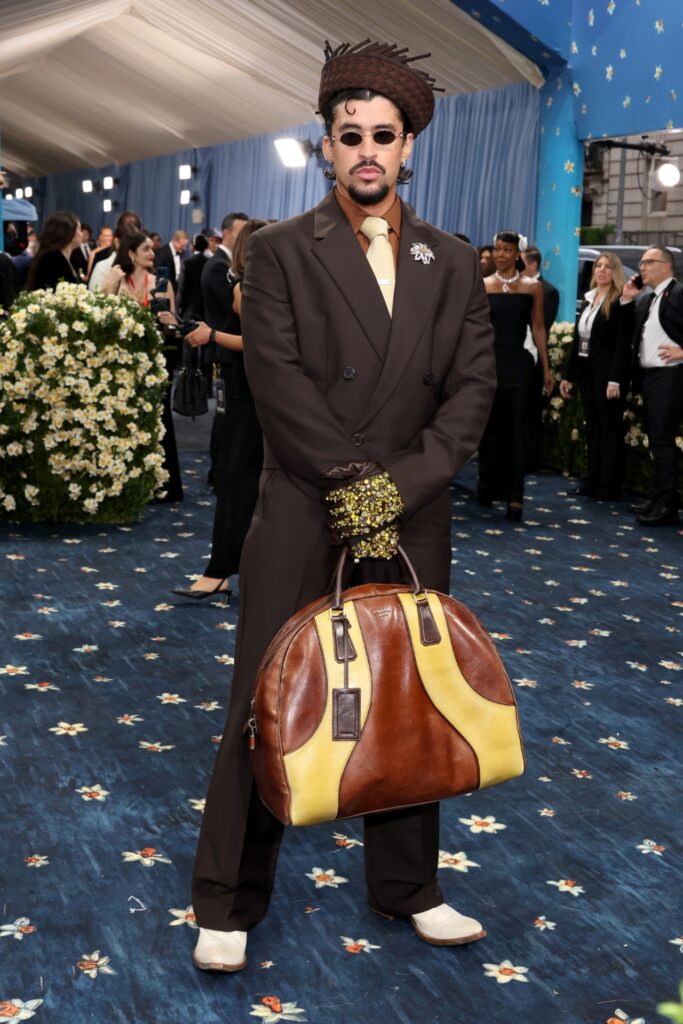 Bad Bunny met gala 2025 red carpet