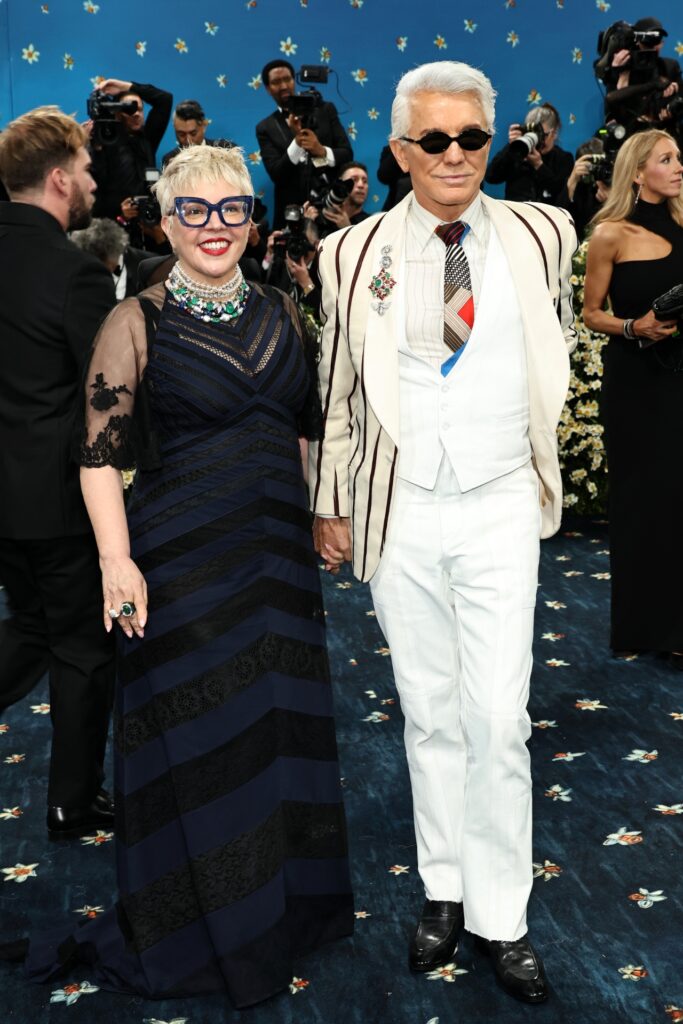 Baz Luhrmann met gala 2025 red carpet