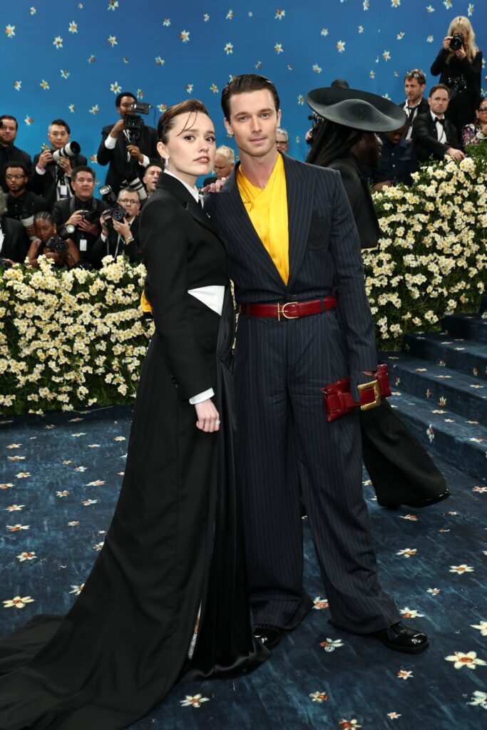Patrick Schwarzenegger met gala 2025 red carpet