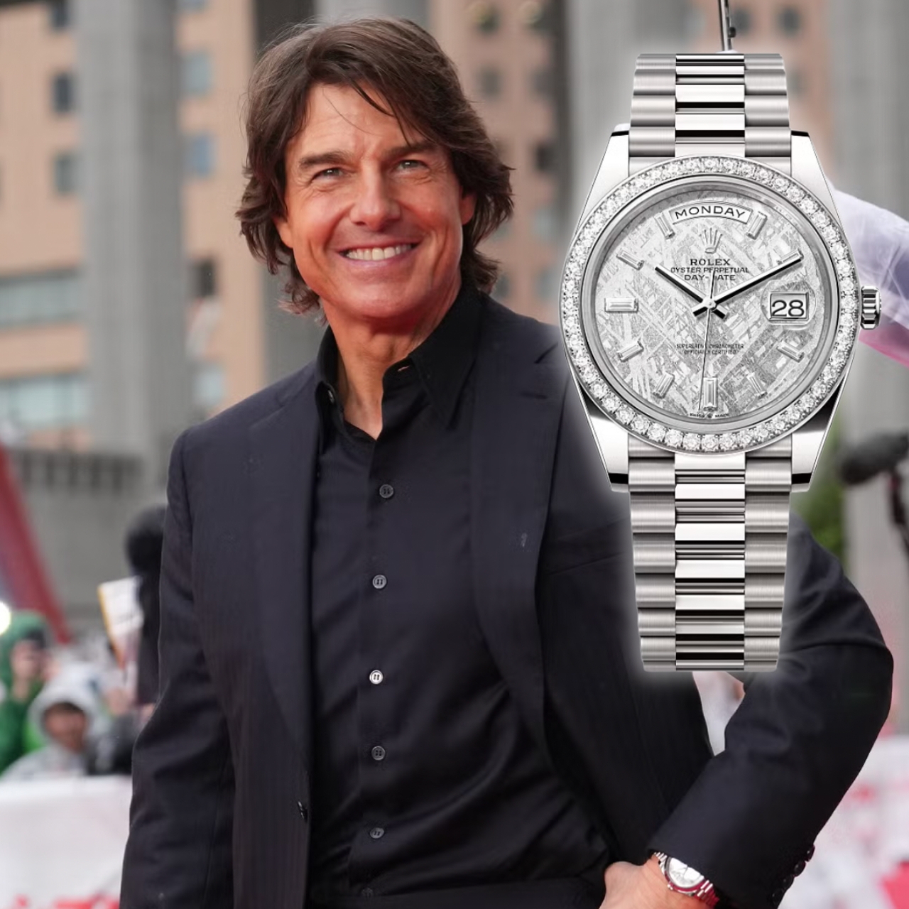tom cruise rolex day date 40
