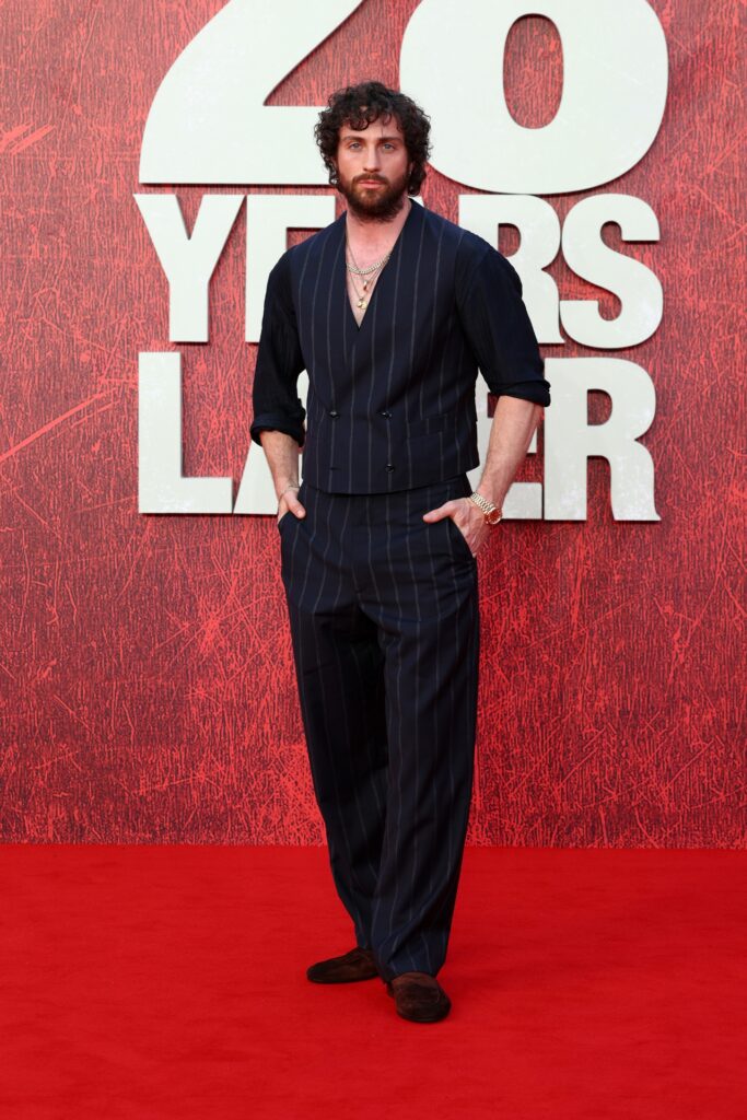 aaron taylor johnson 28 years later premiere