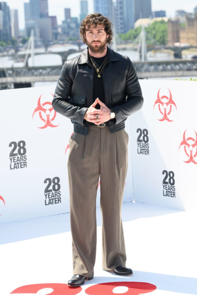 aaron taylor johnson 28 years later london photocall