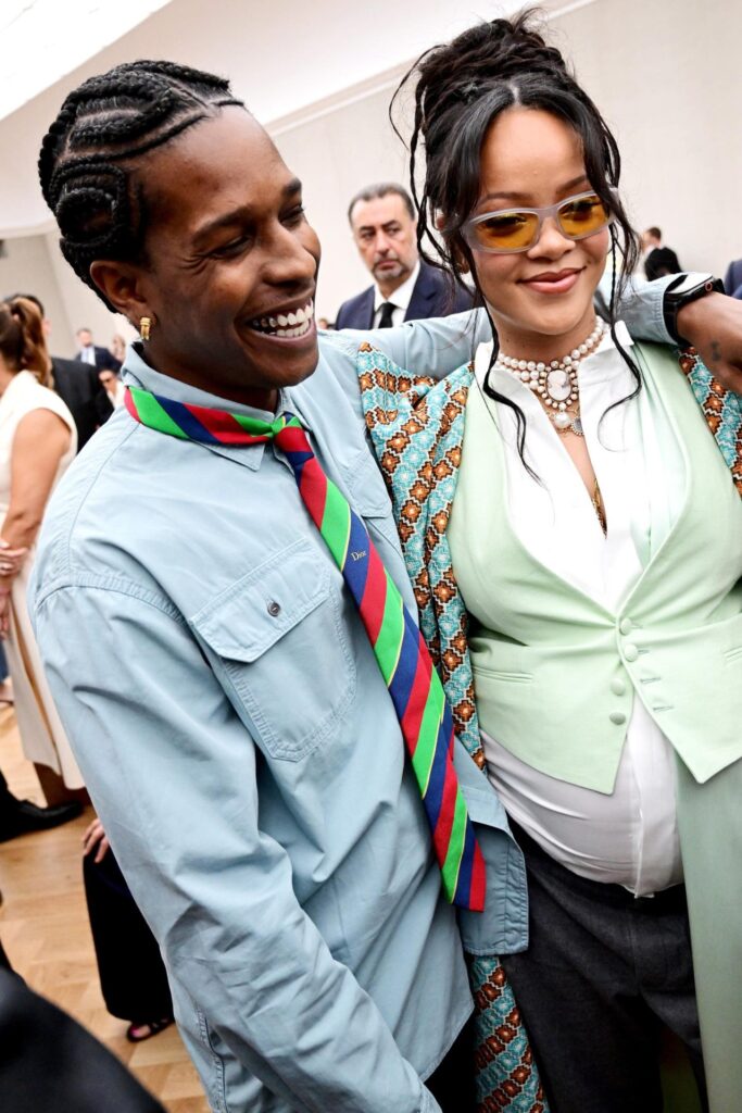 ASAP Rocky and Rihanna