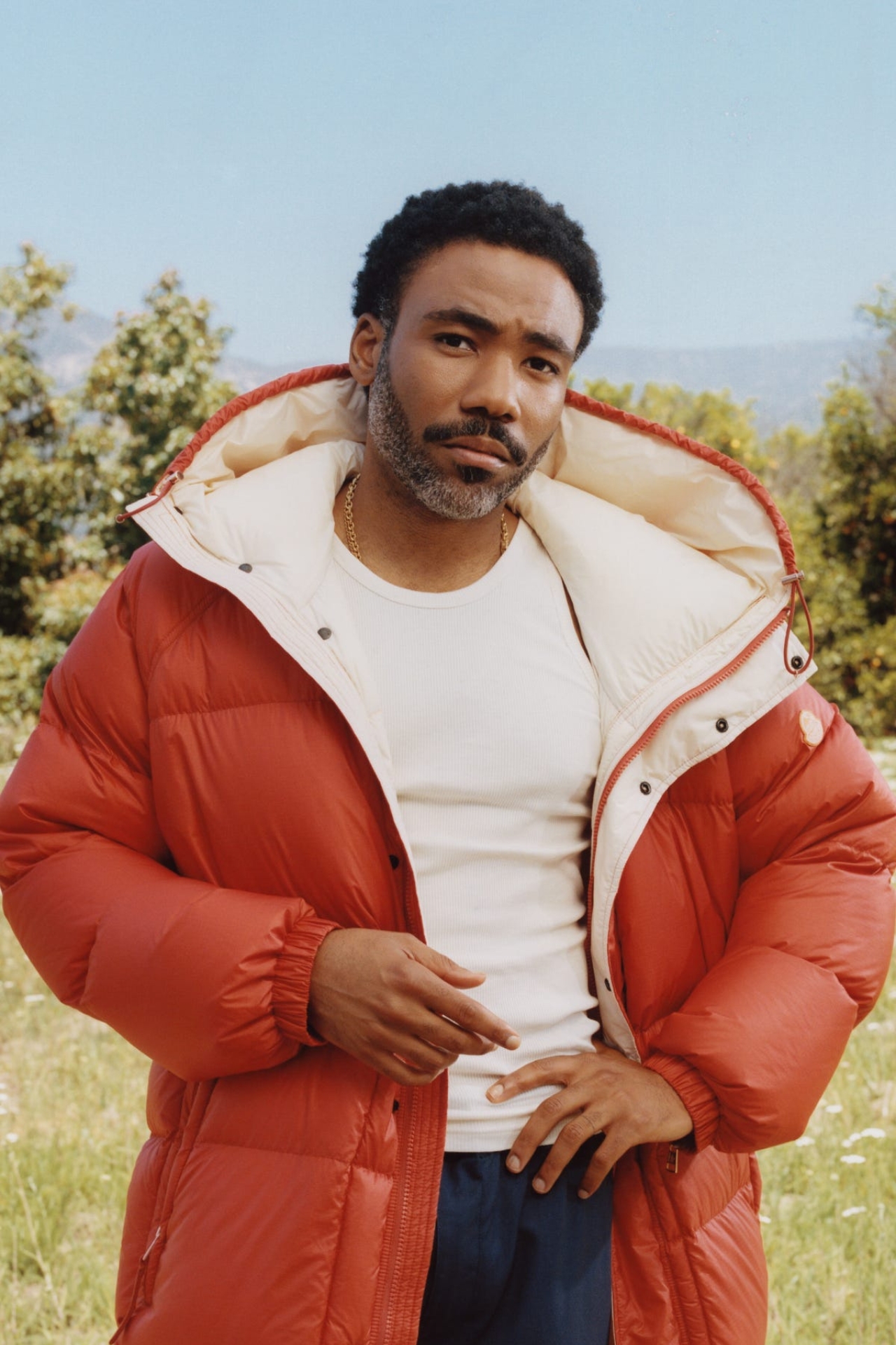 Donald Glover’s collab with Moncler is an offbeat riff on functionality
