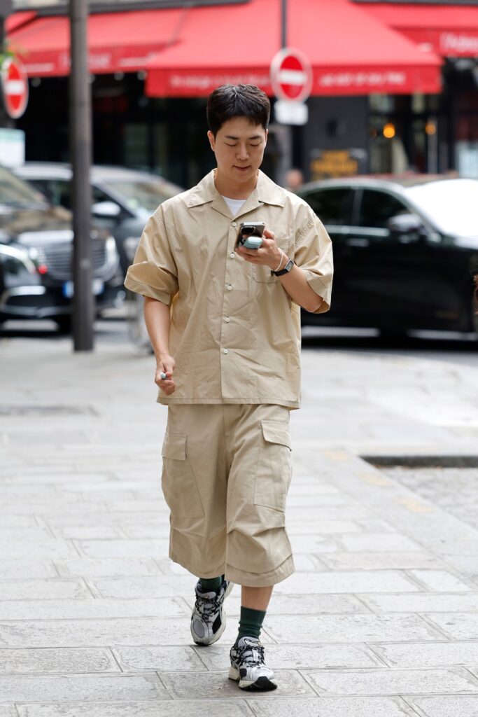 paris men's fashion week street style day 2