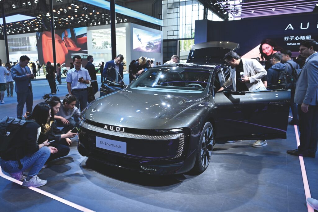 audi at auto shanghai