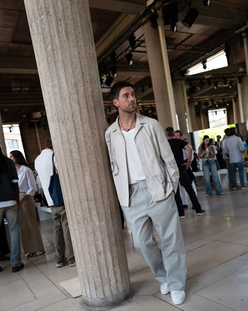 Lincoln Younes, Hermès, Paris Fashion Week.