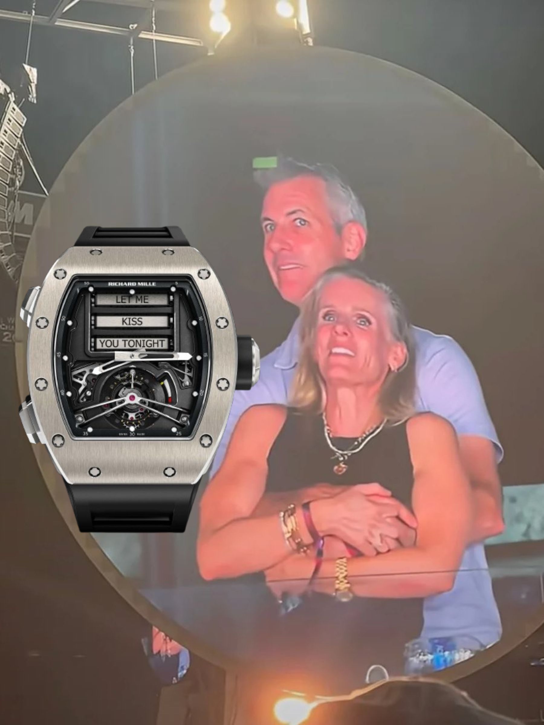 Let’s hope the Coldplay CEO gets to keep his $500k Richard Mille watch in the divorce