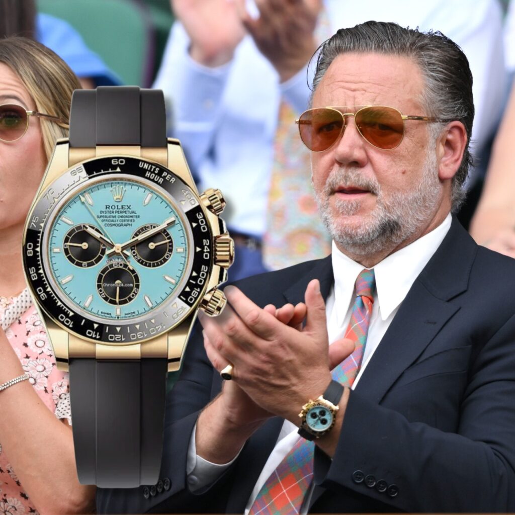 russell crowe wimbledon watch