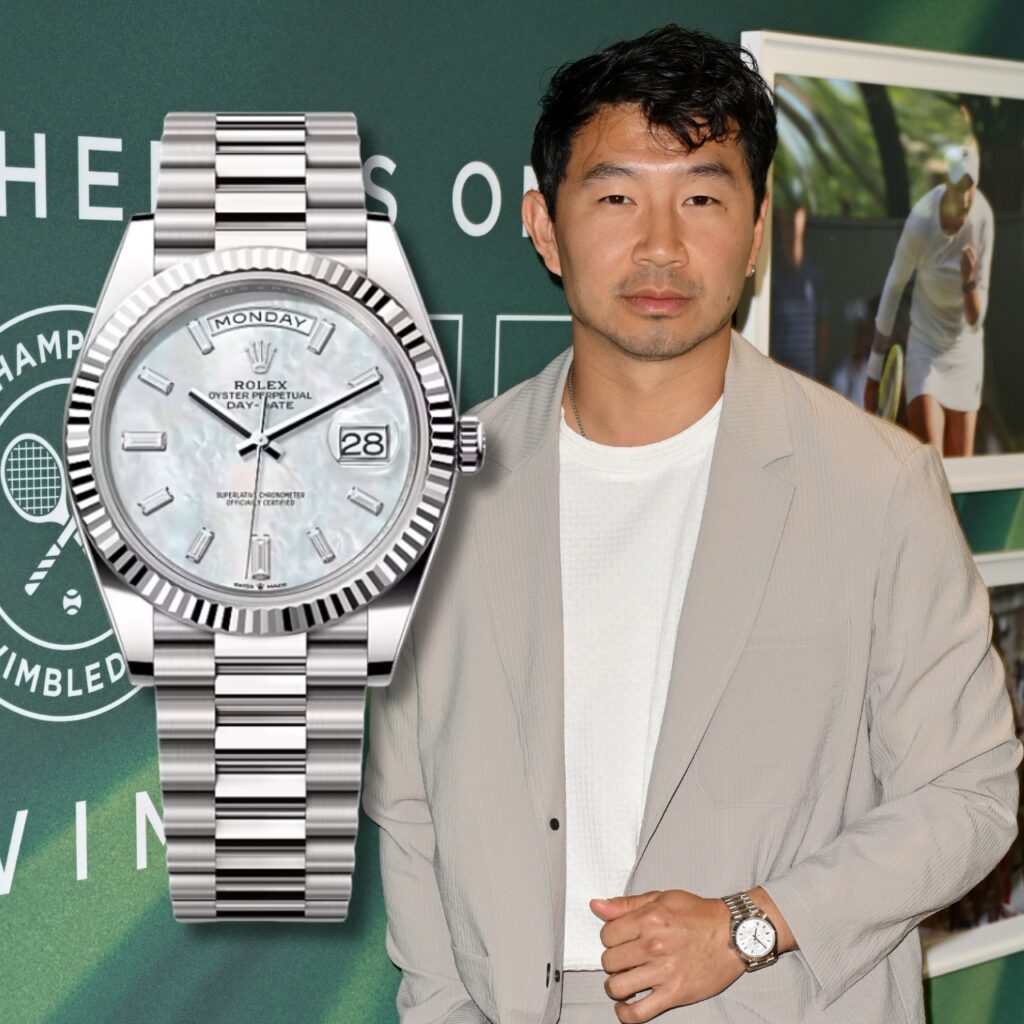 simu liu wimbledon rolex watch