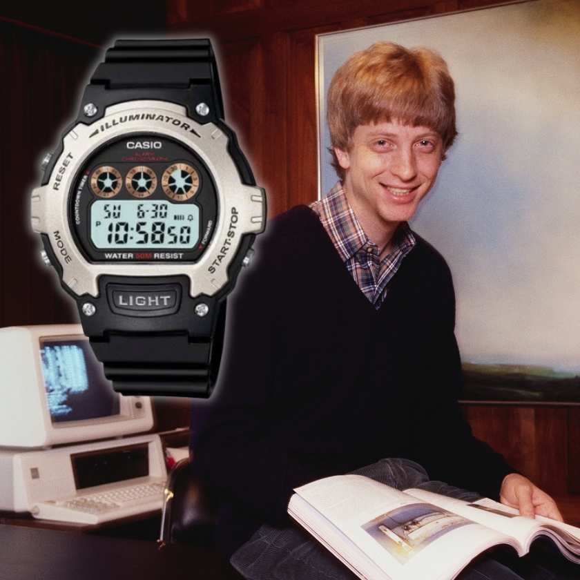 bill gates watch collection