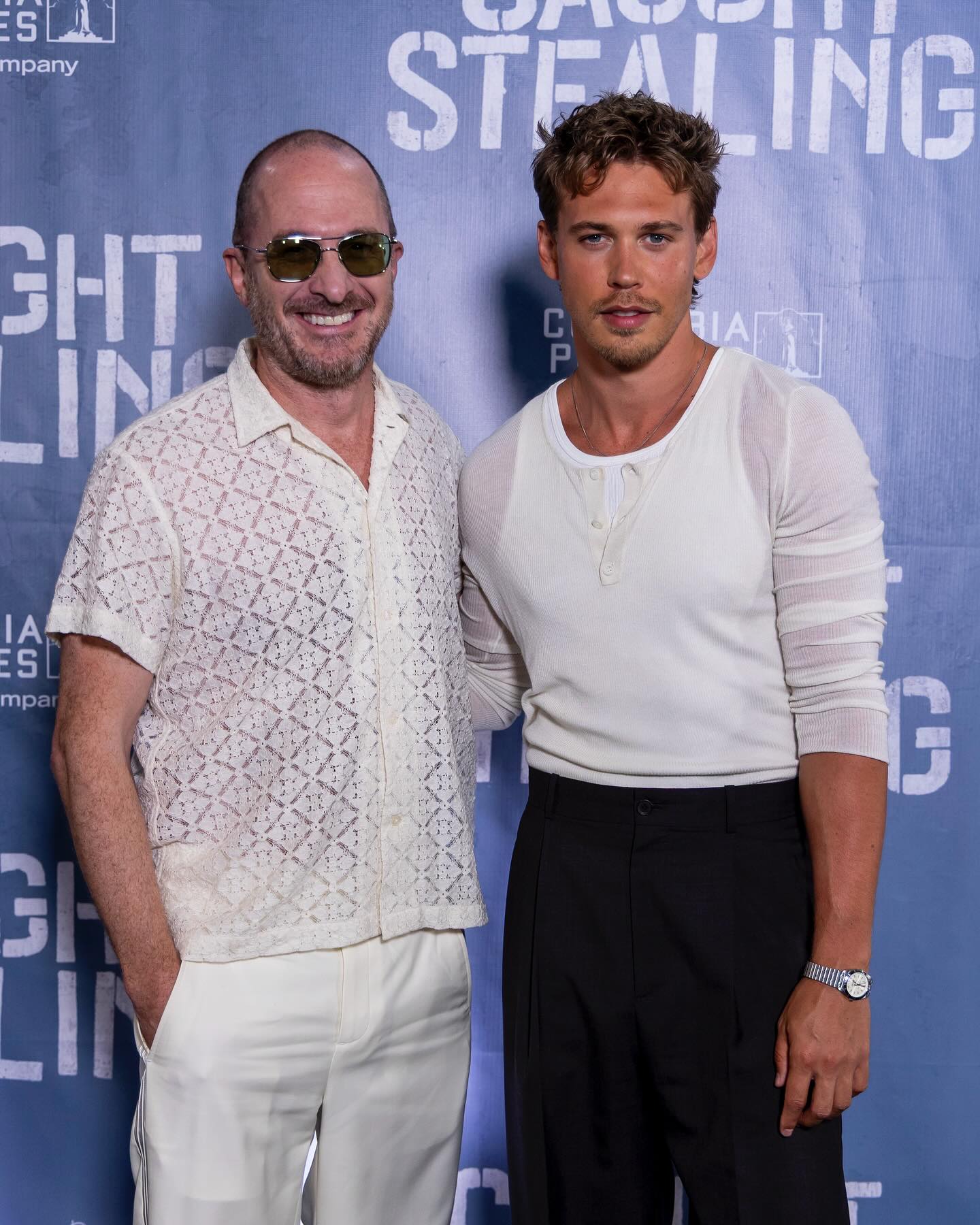 austin butler and director darren aronofsky