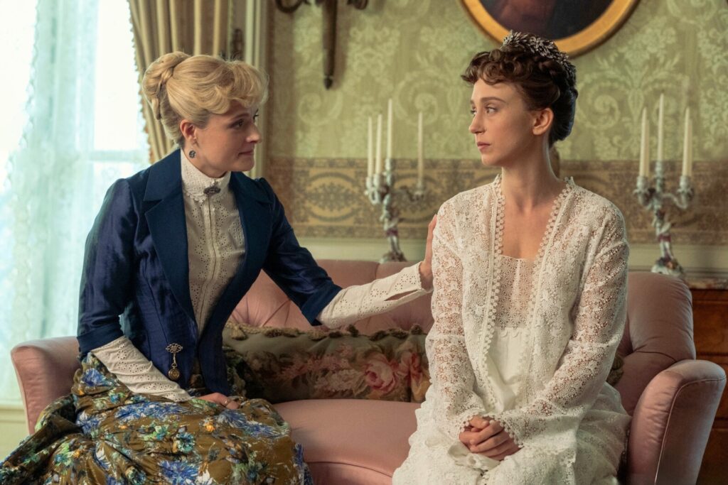 marian comforts gladys before the wedding