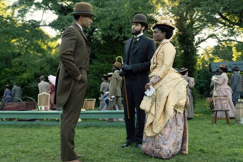 peggy, mr fortune and dr kirkland in gilded age