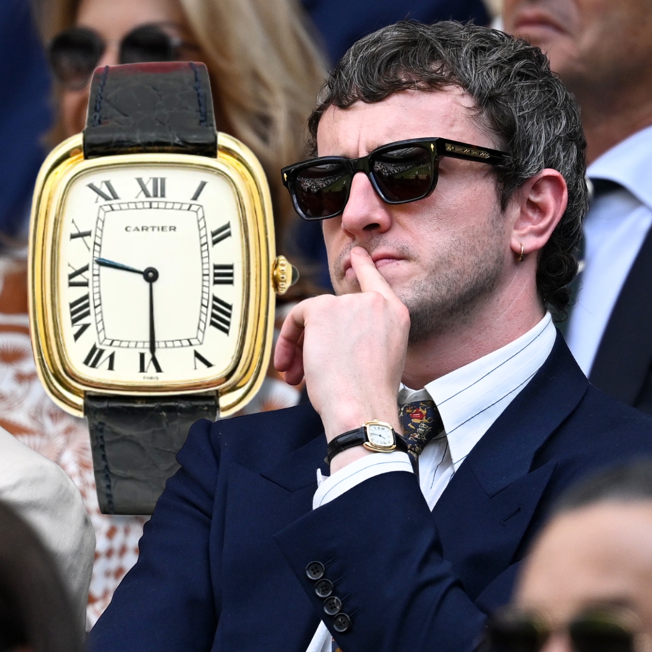 paul mescal wimbledon vintage cartier gandole