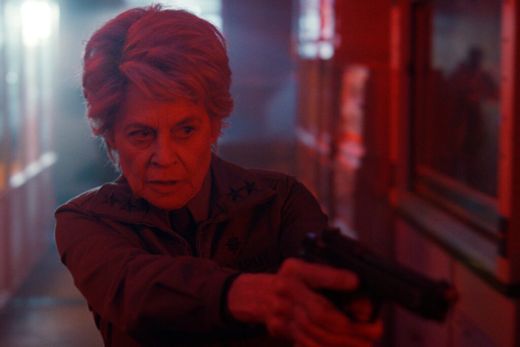 Linda Hamilton as Dr. Kay