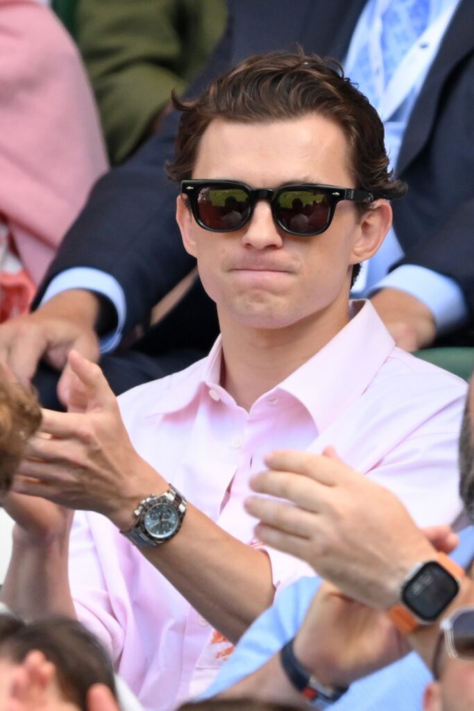 tom holland wimbledon rolex cosmograph daytona