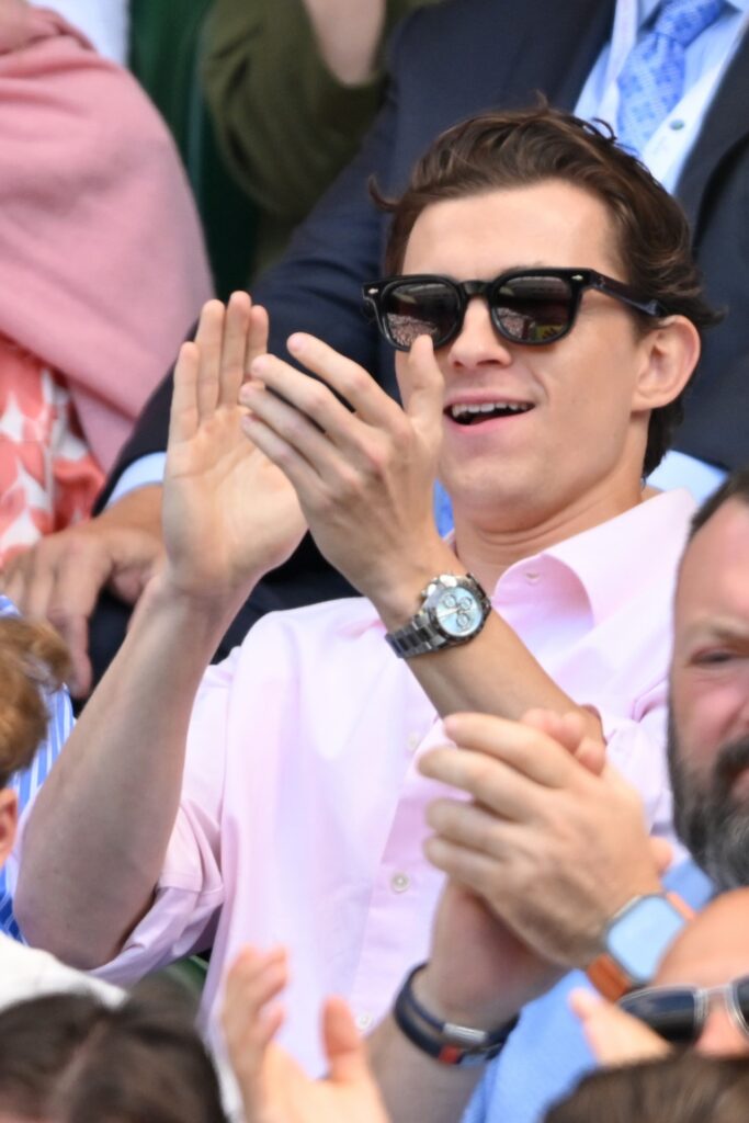tom holland wimbledon rolex cosmograph daytona