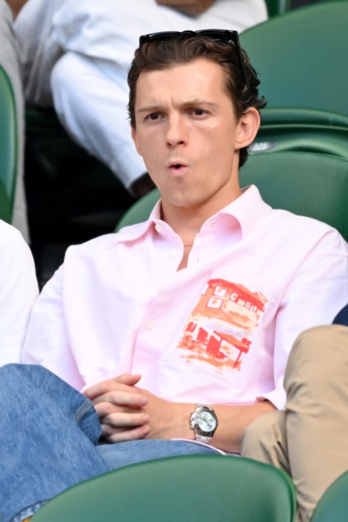tom holland wimbledon rolex cosmograph daytona