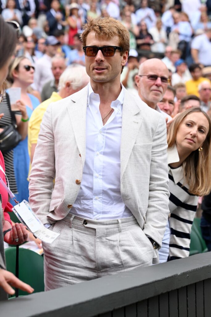 glen powell wimbledon