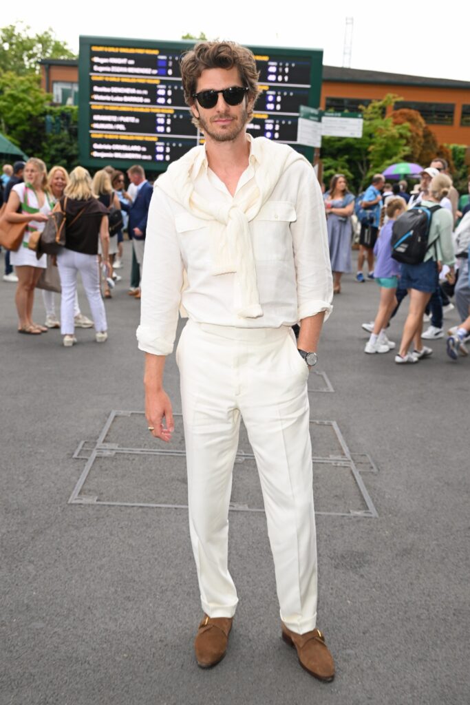 andrew Garfield wimbledon