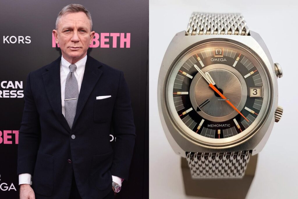 daniel craig omega Seamaster Memomatic