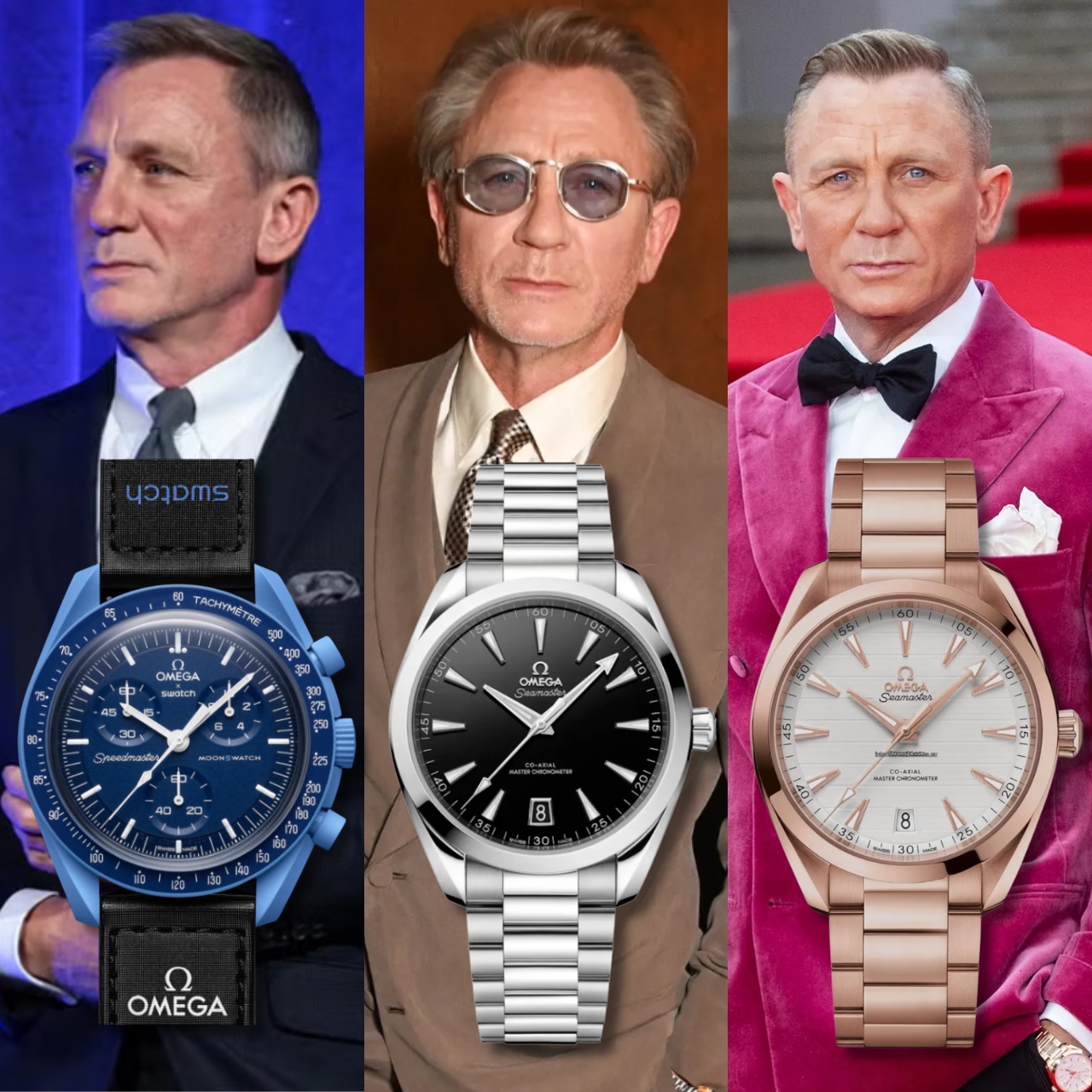daniel craig omega watch collection