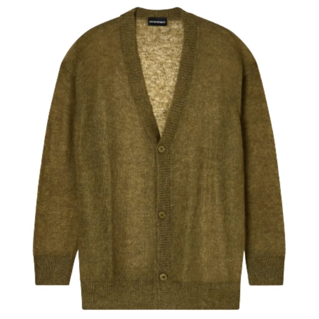 mohair cardigan