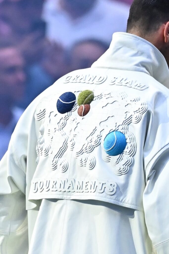 novak djokovic lacoste jacket us open