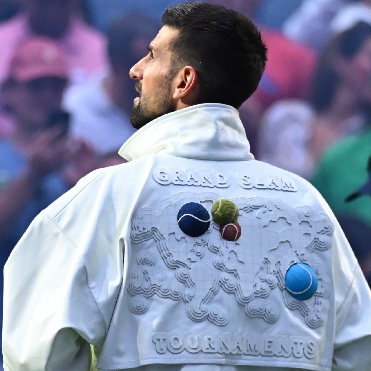 novak djokovic us open custom lacoste jacket