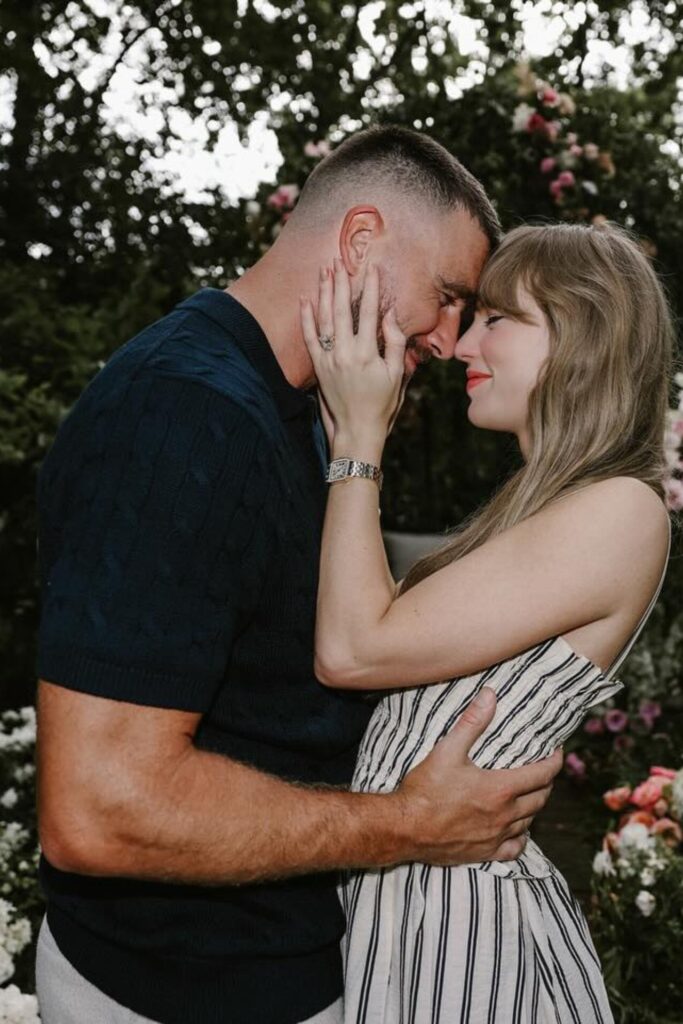 taylor swift engages travis kelce