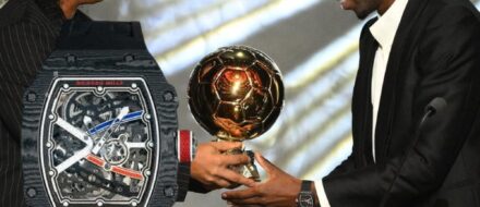 Ousmane Dembélé Ballon d'Or watch