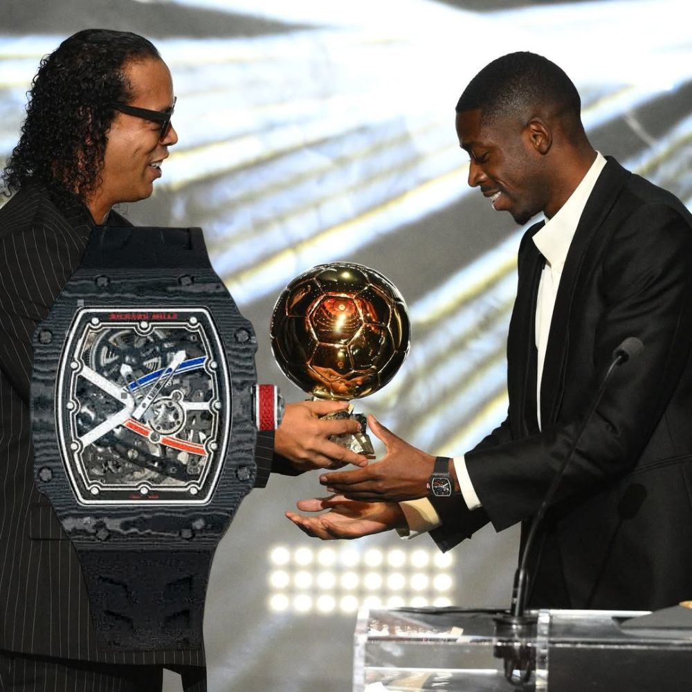 Ousmane Dembélé Ballon d'Or watch