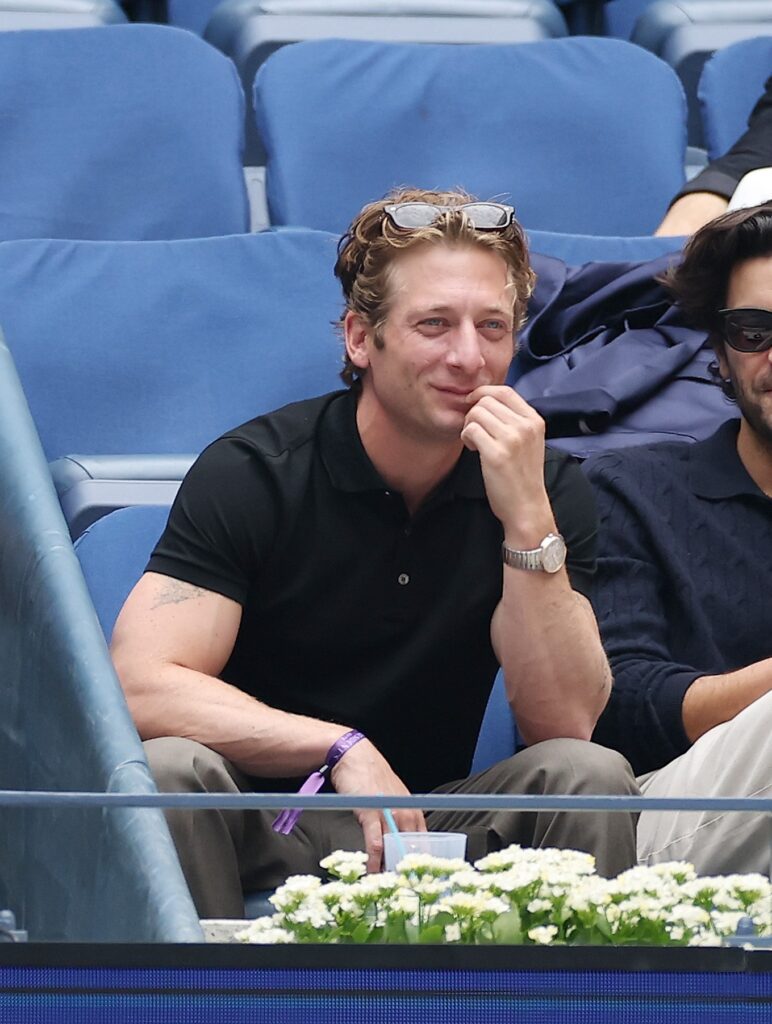 jeremy allen white us open louis vuitton tambour watch