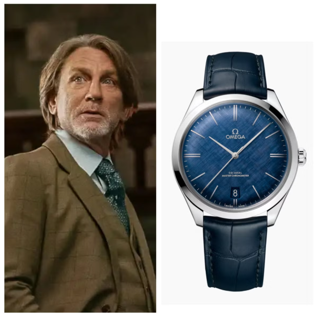 Daniel Craig gets a new Omega watch in ‘Wake Up Dead Man’
