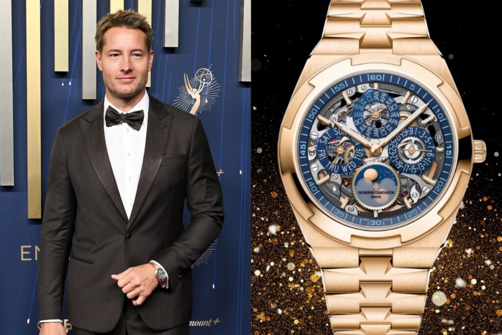 justin hartley vacheron constantin watch