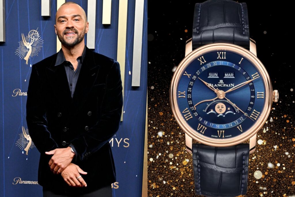 jesse williams emmys 2025 blancpain watch