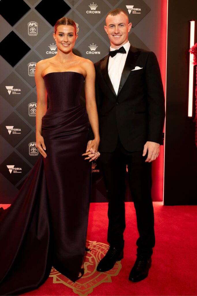chad warner brownlow red carpet 2025