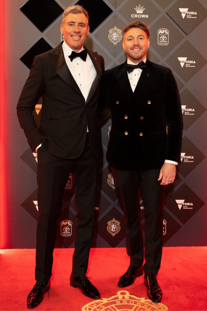 dale thomas brownlow red carpet 2025