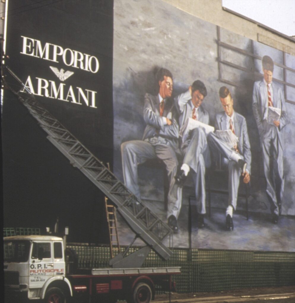 giorgio armani 1984 campaign