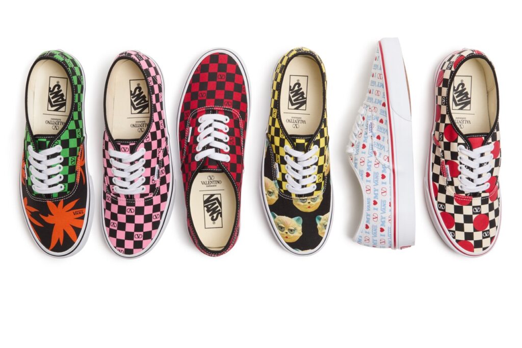 valentino x vans collaboration