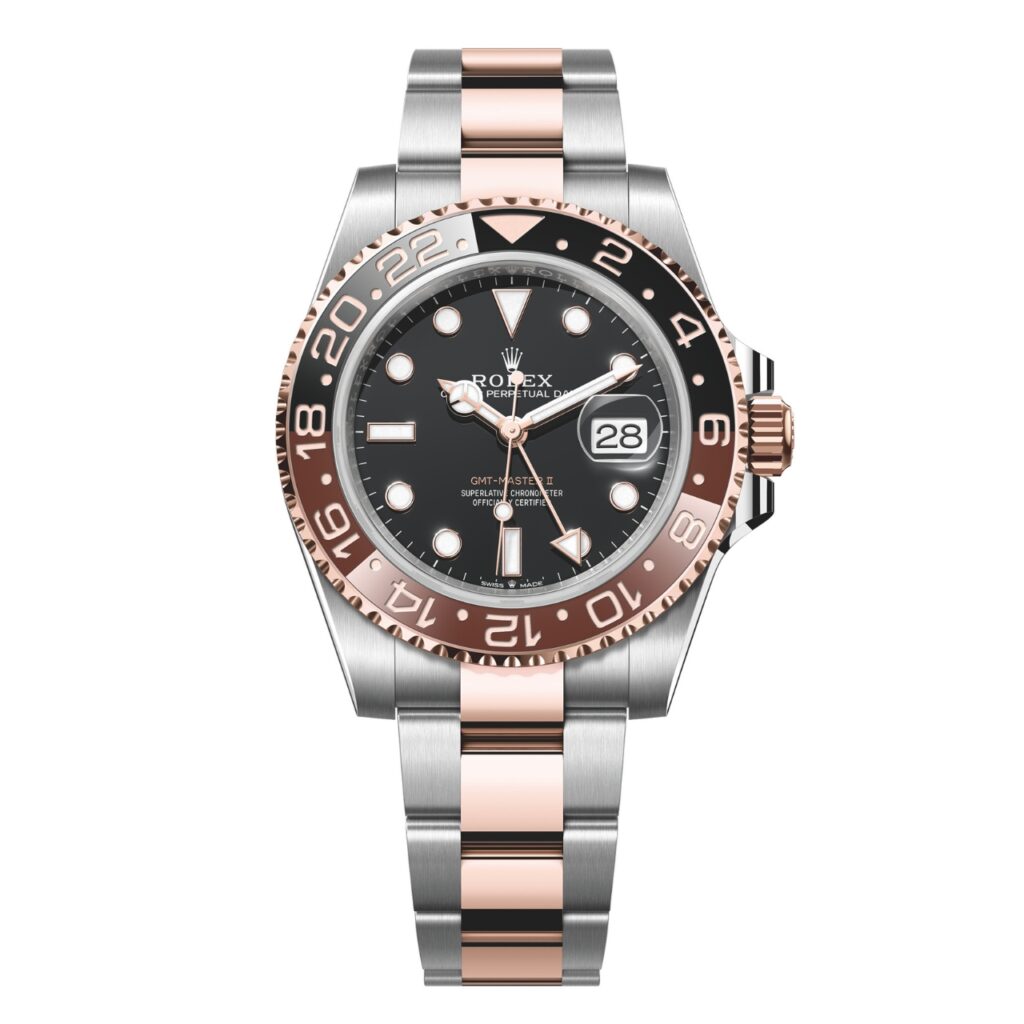 the rock wears rolex gmt master ii