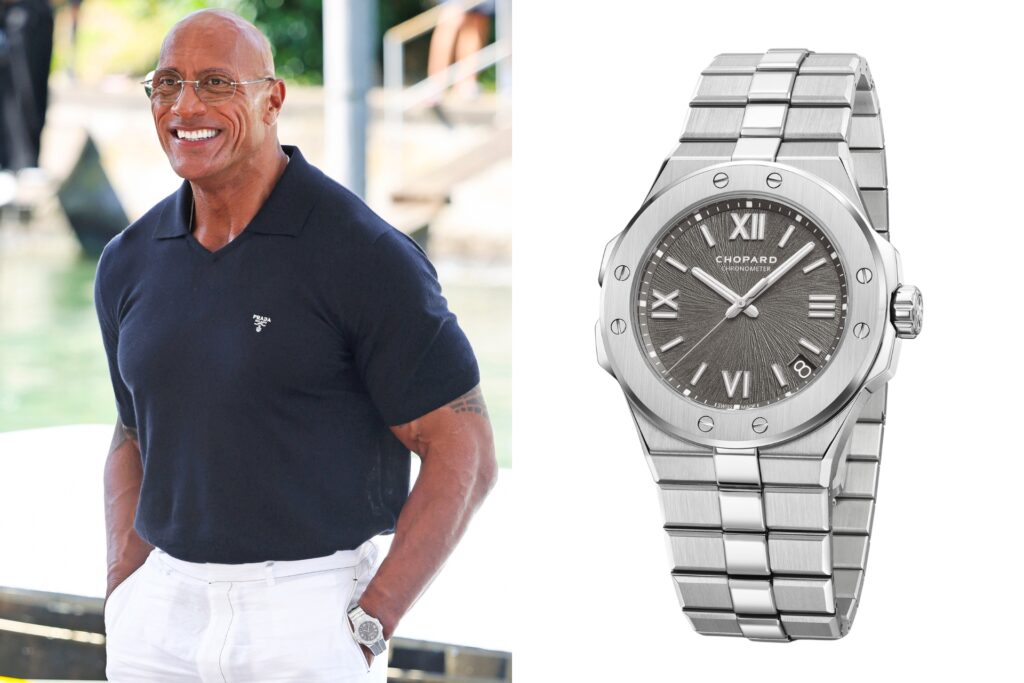 the rock chopard watch