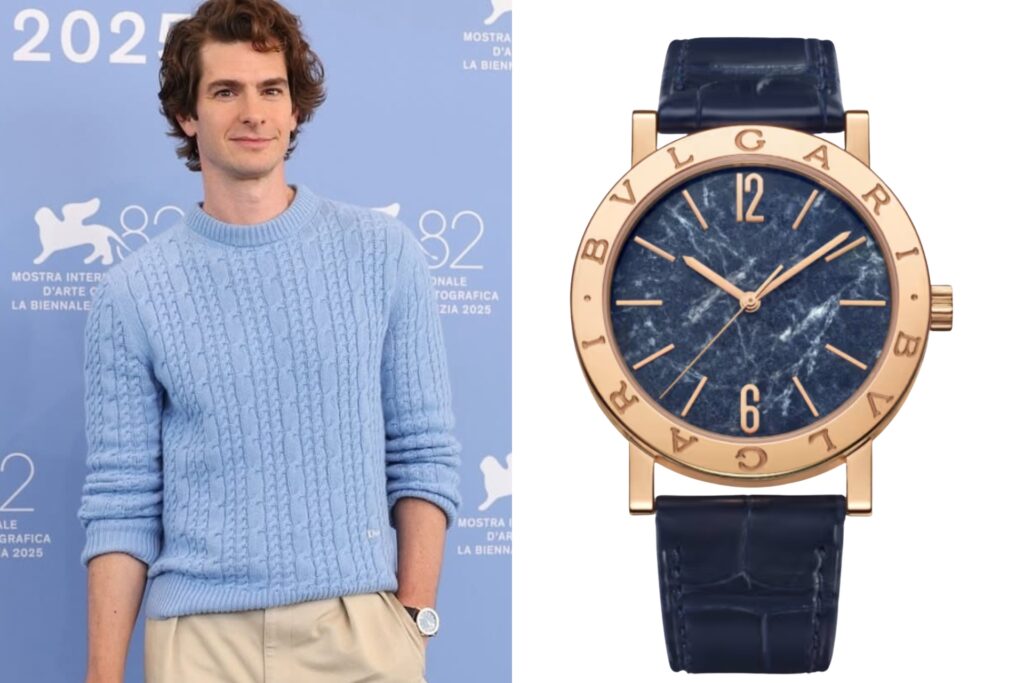 andrew garfield bvlgari watch 