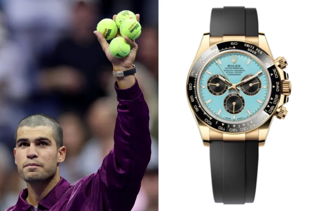 carlos alcaraz rolex